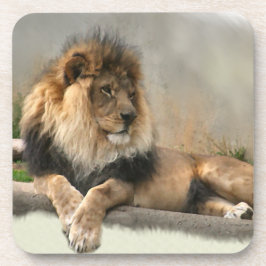 Porta-copo Leão Amante Rei da Selva