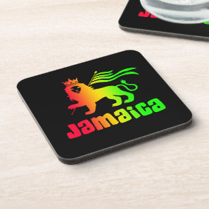 Porta-copo Leão Rasta Jamaica
