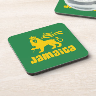 Porta-copo Leão Rasta Jamaica 
