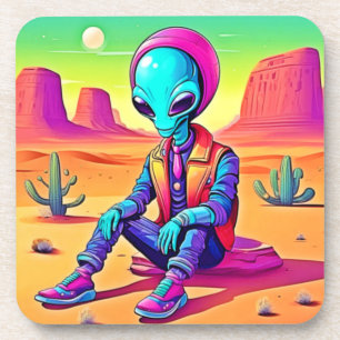 Porta-copo Legal Alienígena Desert Chillin