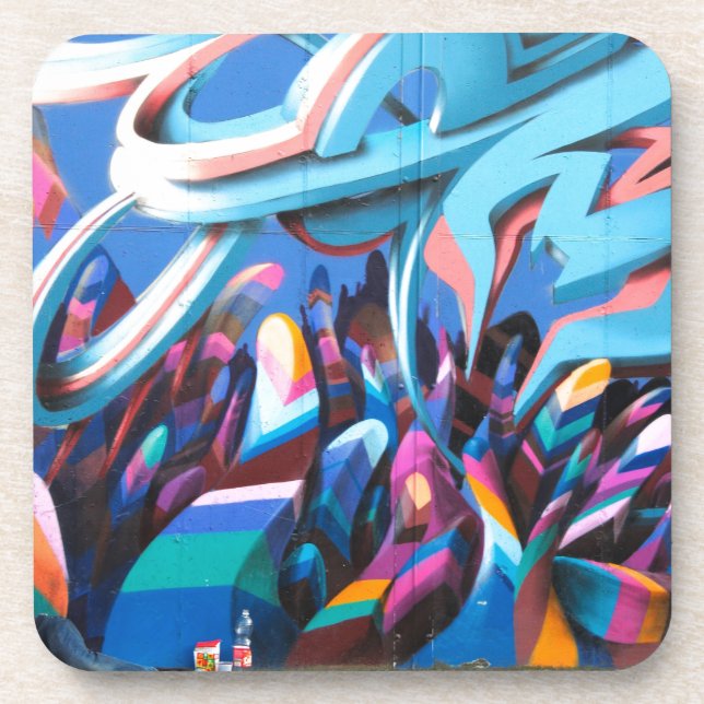 Porta-copo Legal Grafite Wall (Frente)