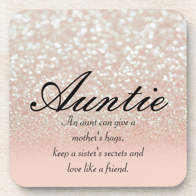 Porta-copo Legal, Incrível, Tia Cinza Rosa (Frente)