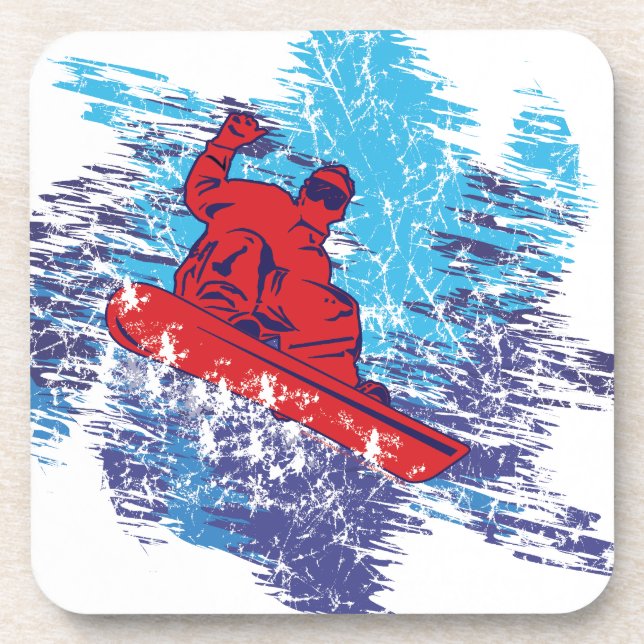 Porta-copo Legal Snowboarder (Frente)