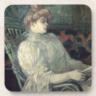Porta-copo Leitura da mulher