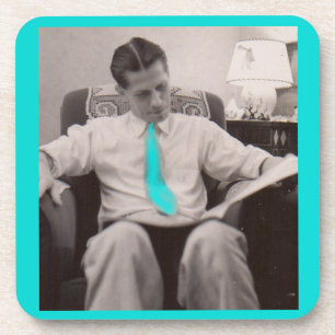 Porta-copo Leitura do papel na década de 1930