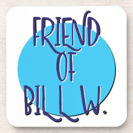 Porta-copo Lema de Recuperação de Amigo de Bill W.