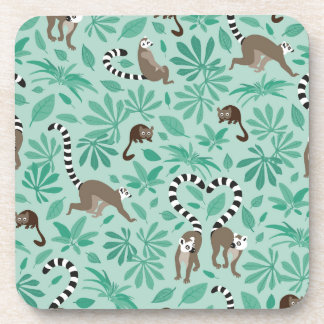 Porta-copo Lemur love mint leaves