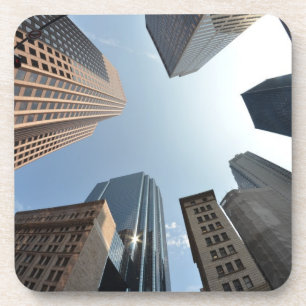 Porta-copo lente do Peixe-olho da construção, Boston, E.U.