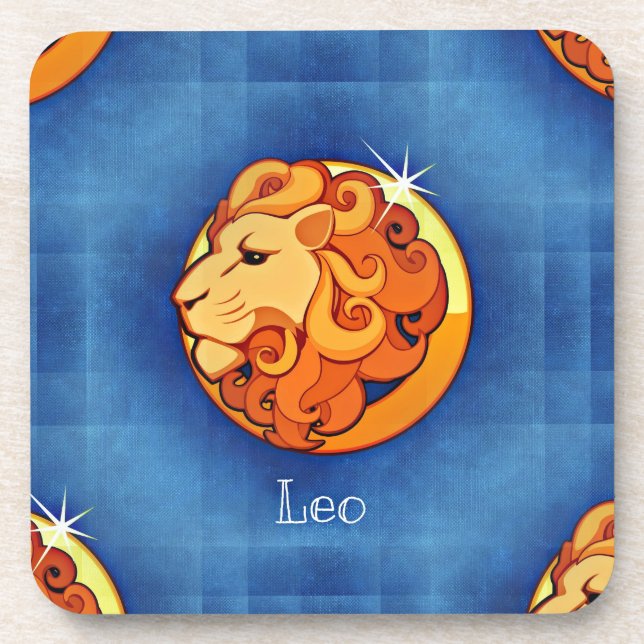 Porta-copo leo horoscope (Frente)