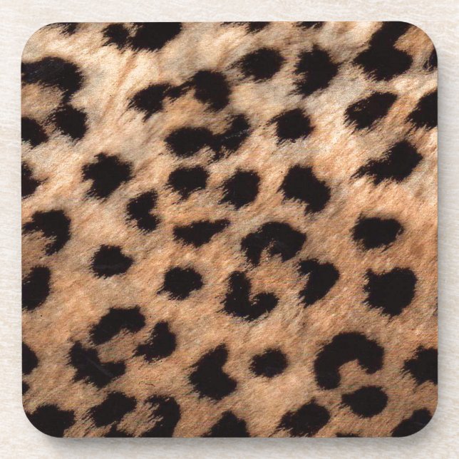 Porta-copo Leopard Cheetah Animal Imprime Girly Modern Trendy (Frente)
