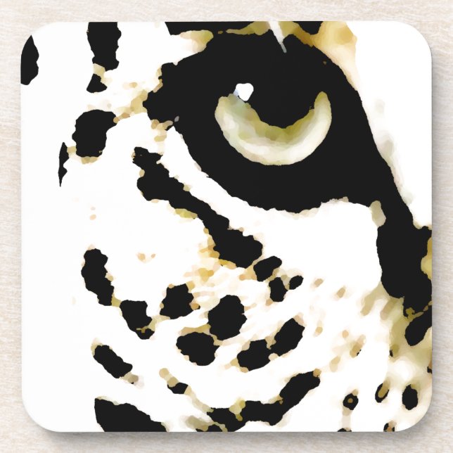 Porta-copo Leopardo Eye (Frente)