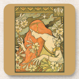 Porta-copo L'Ermitage French Nouveau Woman no Campo da Flor