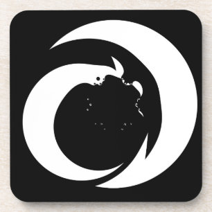 Porta-copo Letra Estilizada "A" Monograma Art