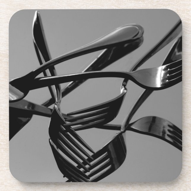 Porta-copo Levitação do garfo (Frente)