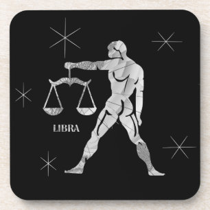 Porta-copo Libra Zodiac Man com Portas copos Celestiais de Es