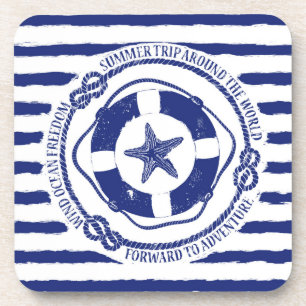 Porta-copo Lifebuoy e estrela do mar