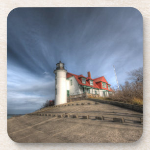 Porta-copo Lighthouses Point Betsie Lake Michigan