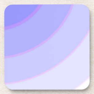 Porta-copo Lilac Swirls Plastic Coaster