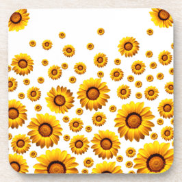 Porta-copo Lindas flores amarelas