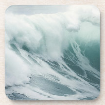 Lindas ondas de espuma