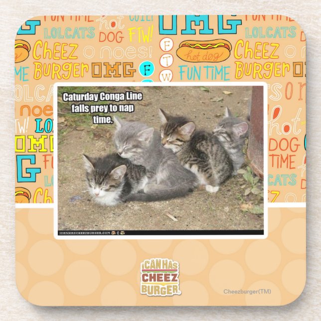 Porta-copo Linha Conga de sábado (Frente)