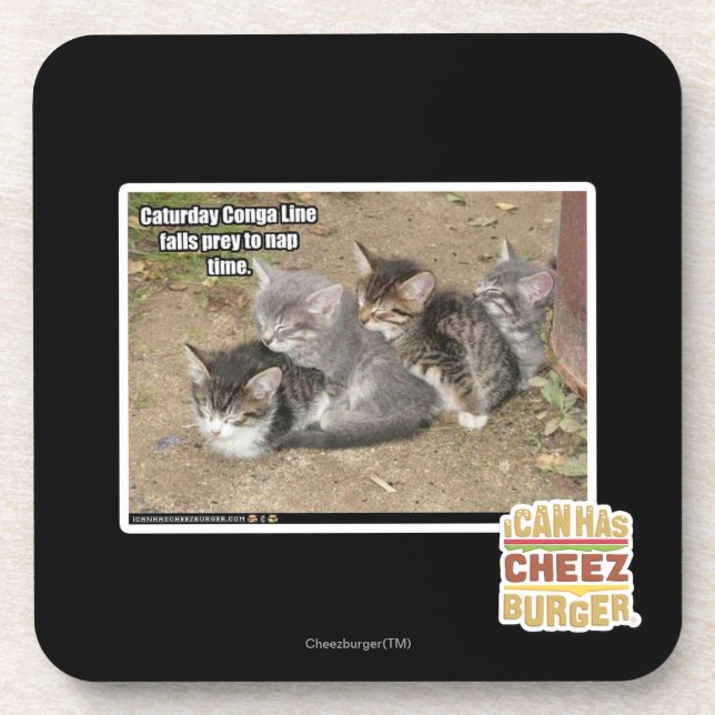 Porta-copo Linha de Conga de Caturday (Frente)