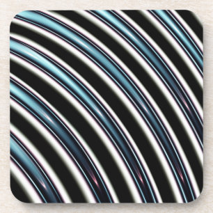 Porta-copo Linhas curvadas perto acima de um Fractal