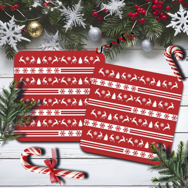 Porta-copo Linhas de Flocos de Neve para Reinadores Elegantes (Criador carregado)