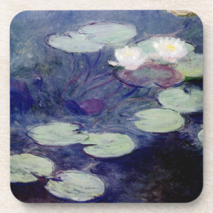 Porta-copo Lírios-Água Rosa: 1897-99 apresentada por Monet