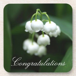 Porta-copo Lírios brancos