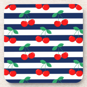 Porta-copo Listras de Cereja – Presente e Decoração de Frutas