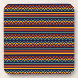 Porta-copo Listras retrógradas e zigzag 1970
