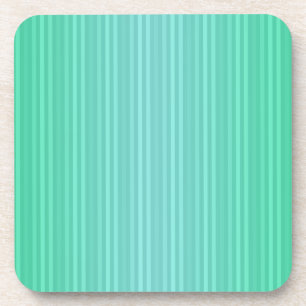 Porta-copo Listras Verticais Azul Aquamarino Verde Azul Turqu