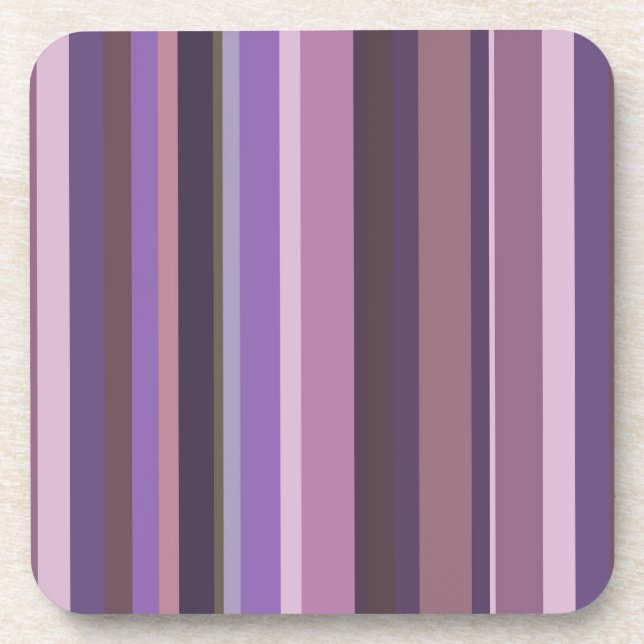 Porta-copo Listras verticais Mauve (Frente)