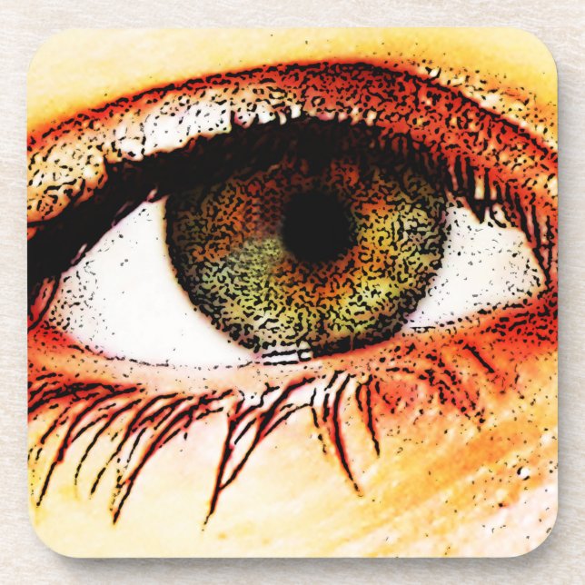 Porta-copo Litoral ocular (Frente)