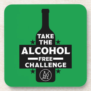 Porta-copo Livre de Álcool e Sobrio