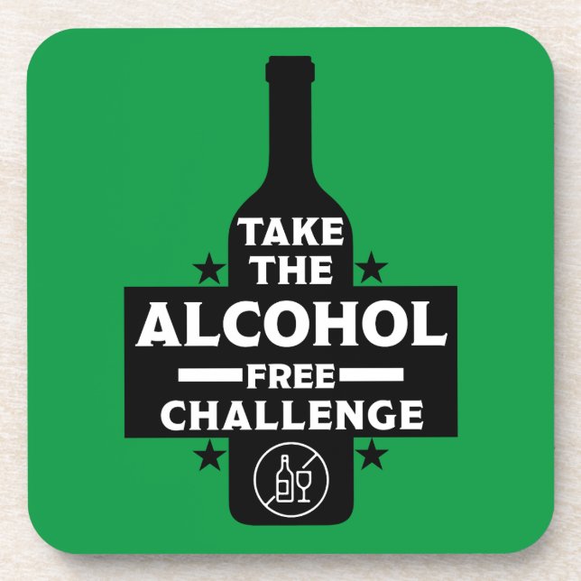 Porta-copo Livre de Álcool e Sobrio (Frente)