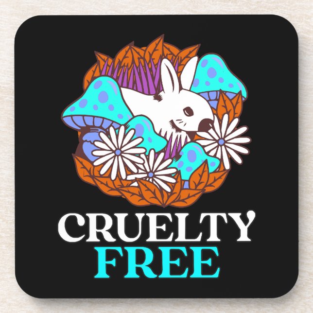 Porta-copo Livre de crueldade (Frente)