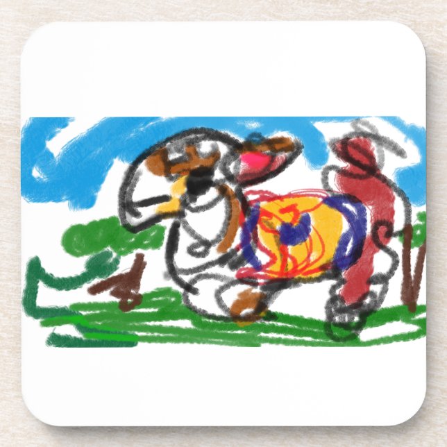 Porta-copo Llama set (Frente)