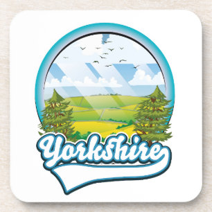 Porta-copo logotipo da Yorkshire Travel