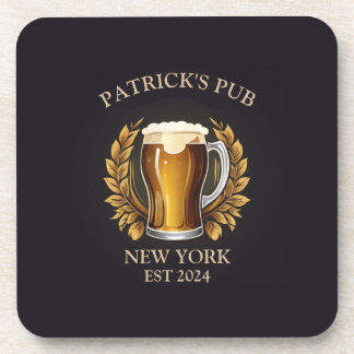 Porta-copo Logotipo de vidro de Cerveja Personalizado para o 