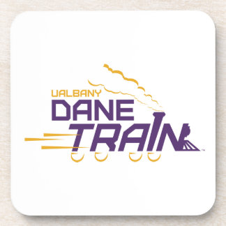 Porta-copo Logotipo do trem com guincho de angina-sobe