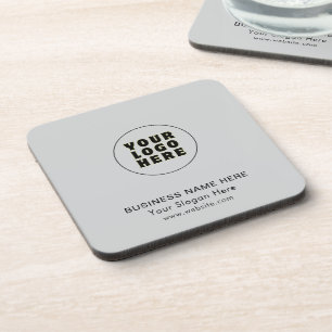 Porta-copo Logotipo e texto personalizados minimalistas simpl