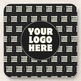 Porta-copo Logotipo e texto personalizados minimalistas simpl