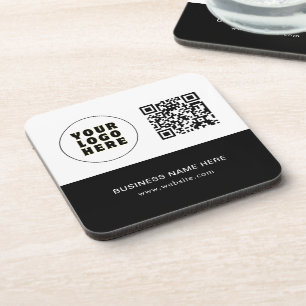 Porta-copo Logotipo e texto personalizados minimalistas simpl