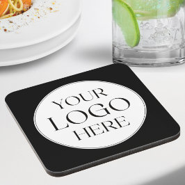 Porta-copo Logotipo Empresarial Simples de Empresa Personaliz