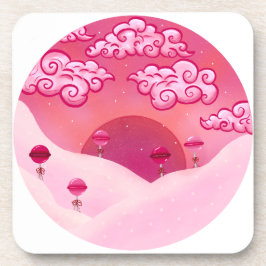 Porta-copo Lolipps e nuvens bonito