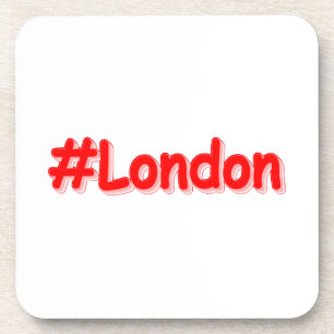 Porta-copo "#London" Design bonito. Comprar Agora