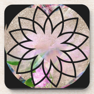 Porta-copo Lotus Blossom Floral Springtime
