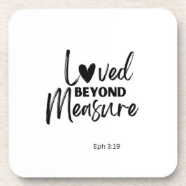 Porta-copo Love beyond measure Eph 3:19